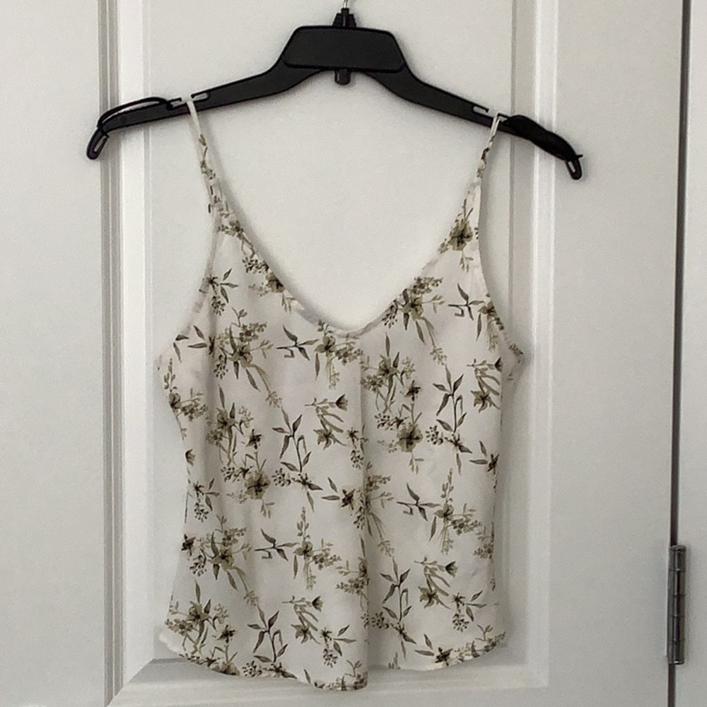 Abercrombie and Fitch floral tank top